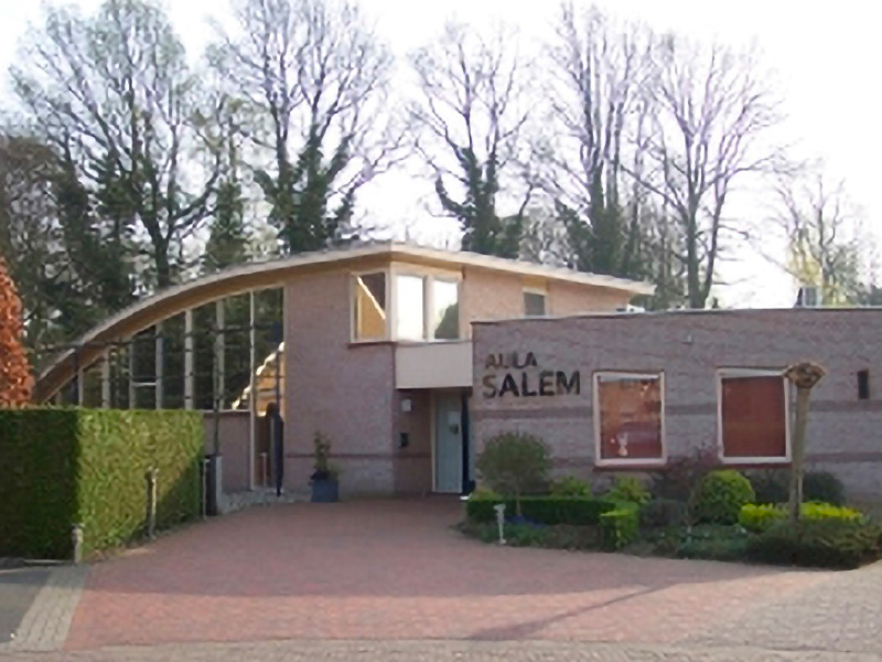 De opbaarkamers in aula Salem te Eibergen